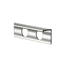 Tile trims L shape 10mm chrome