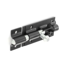 3" Tower bolt black
