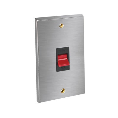 1G Cooker switch tall s/c/b