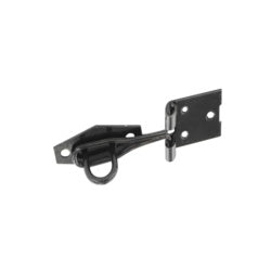 75mm Wire hasp & staple black