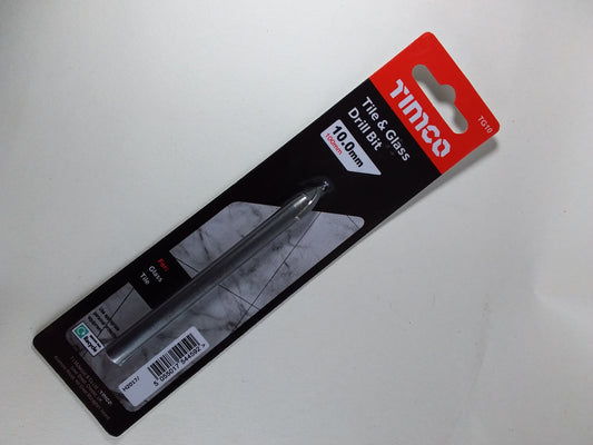 10mm x 100mm Tile & glaass drill bit