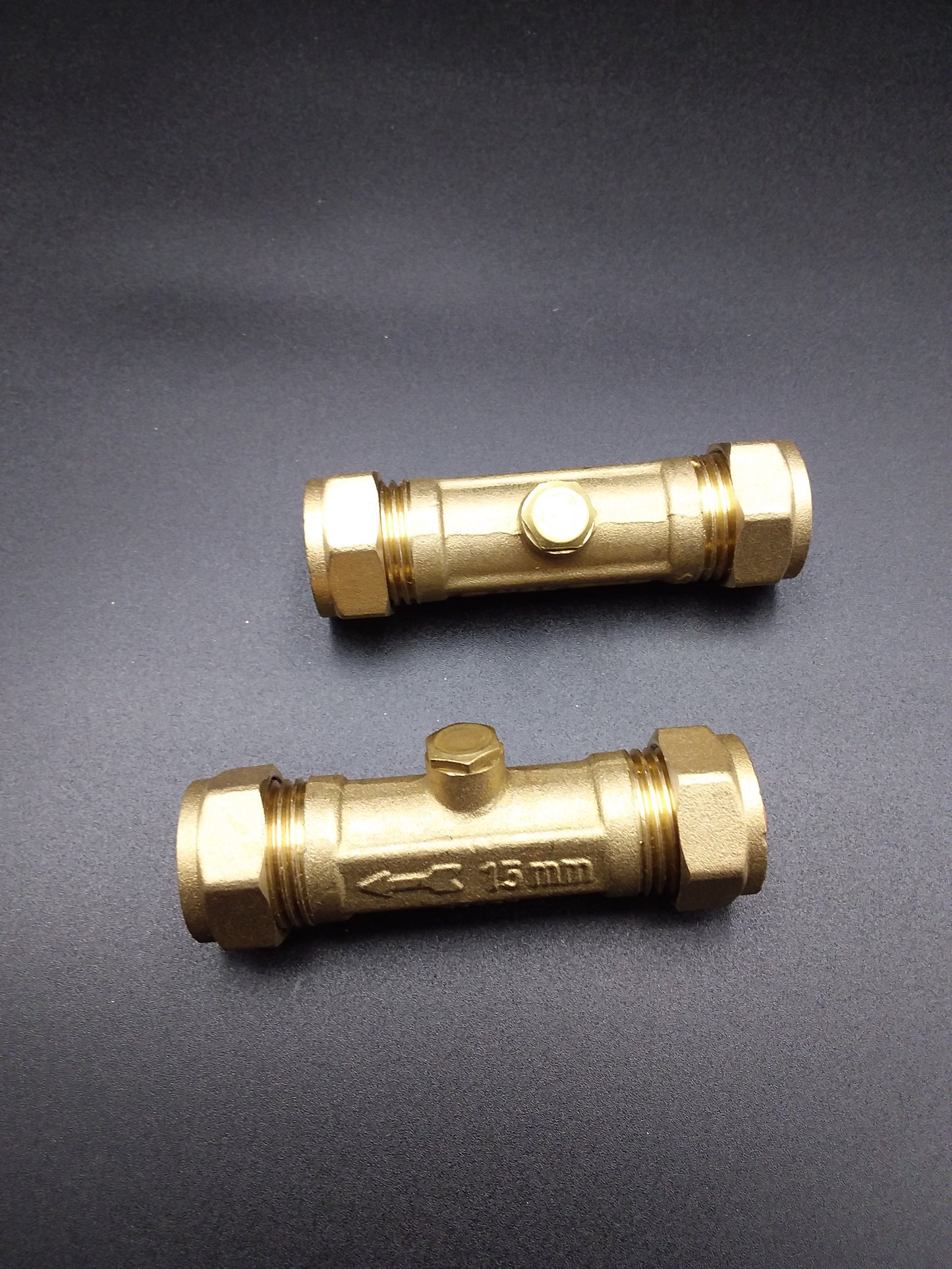15mm brass double check valves.