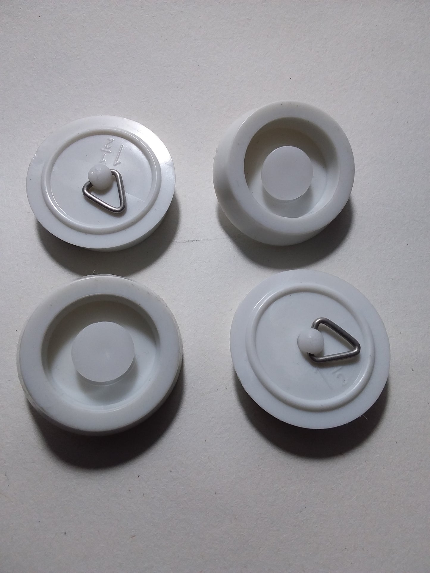 1-1/2" Basin plug white