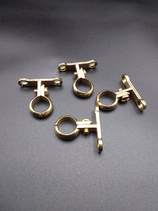 15mm Cast clip brass qty1