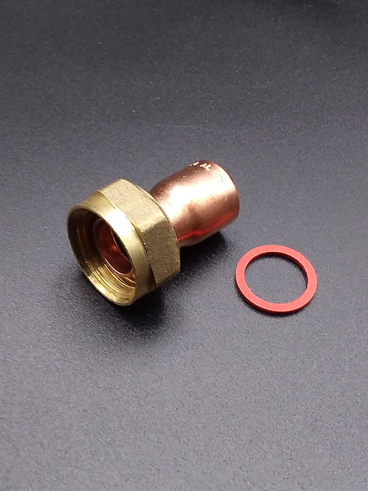 22mm x 3/4" E/F tamp connector