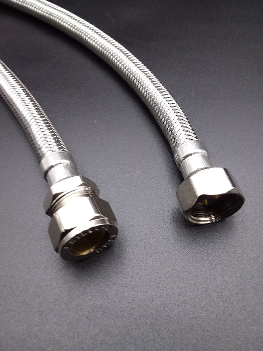 22mm x 3/4" x 1m Flexi tap connector qty1