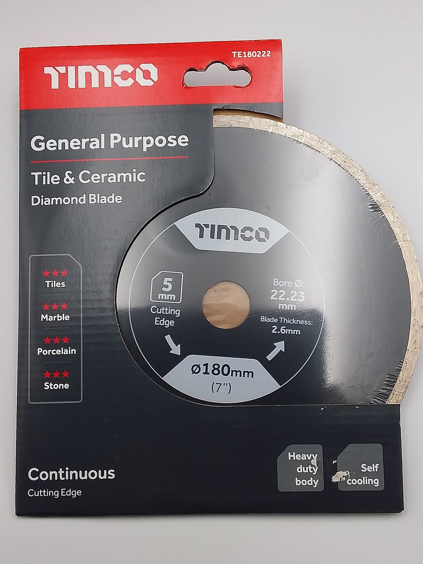 180mm Tile cutting disc