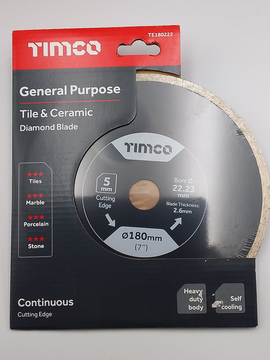180mm Tile cutting disc