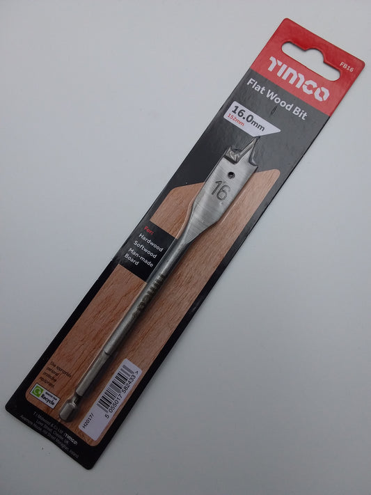 16mm Flat wood bit