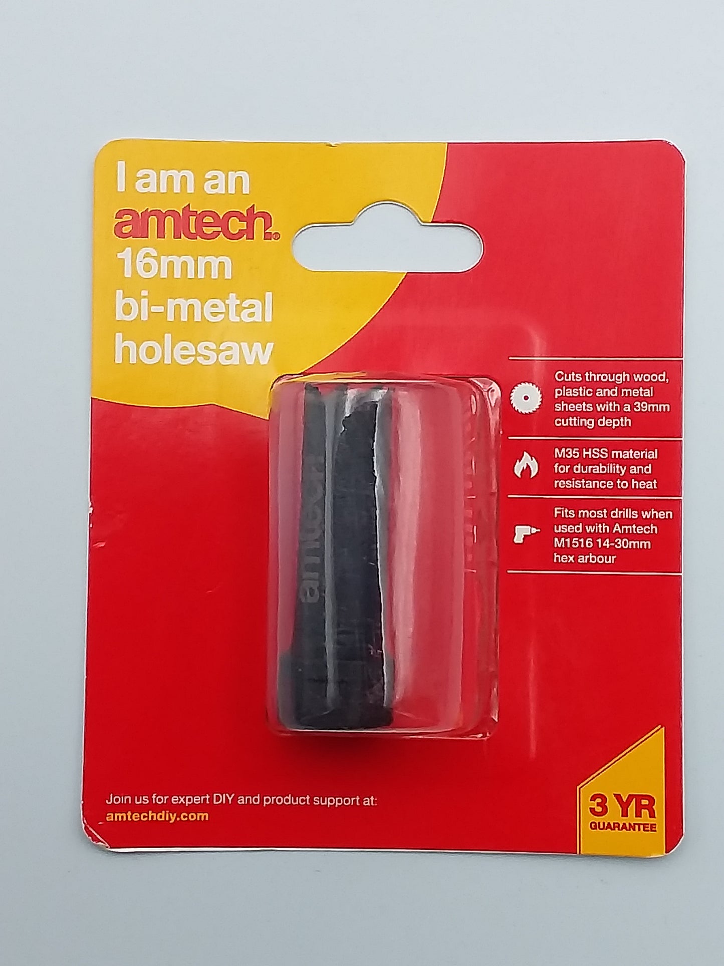 16mm Bi-metal holesaw