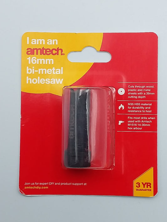 16mm Bi-metal holesaw