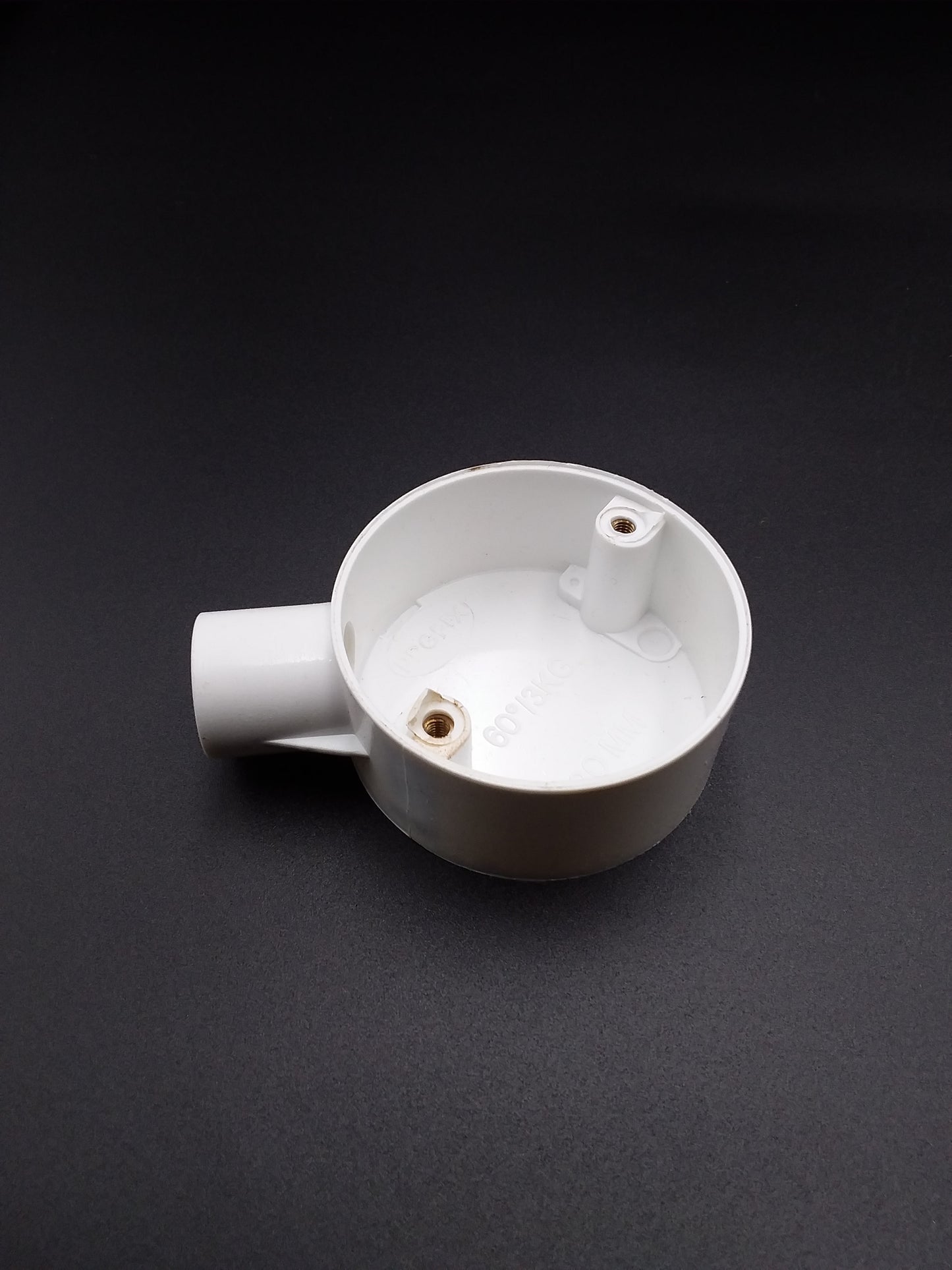 20mm Conduit 1way box white