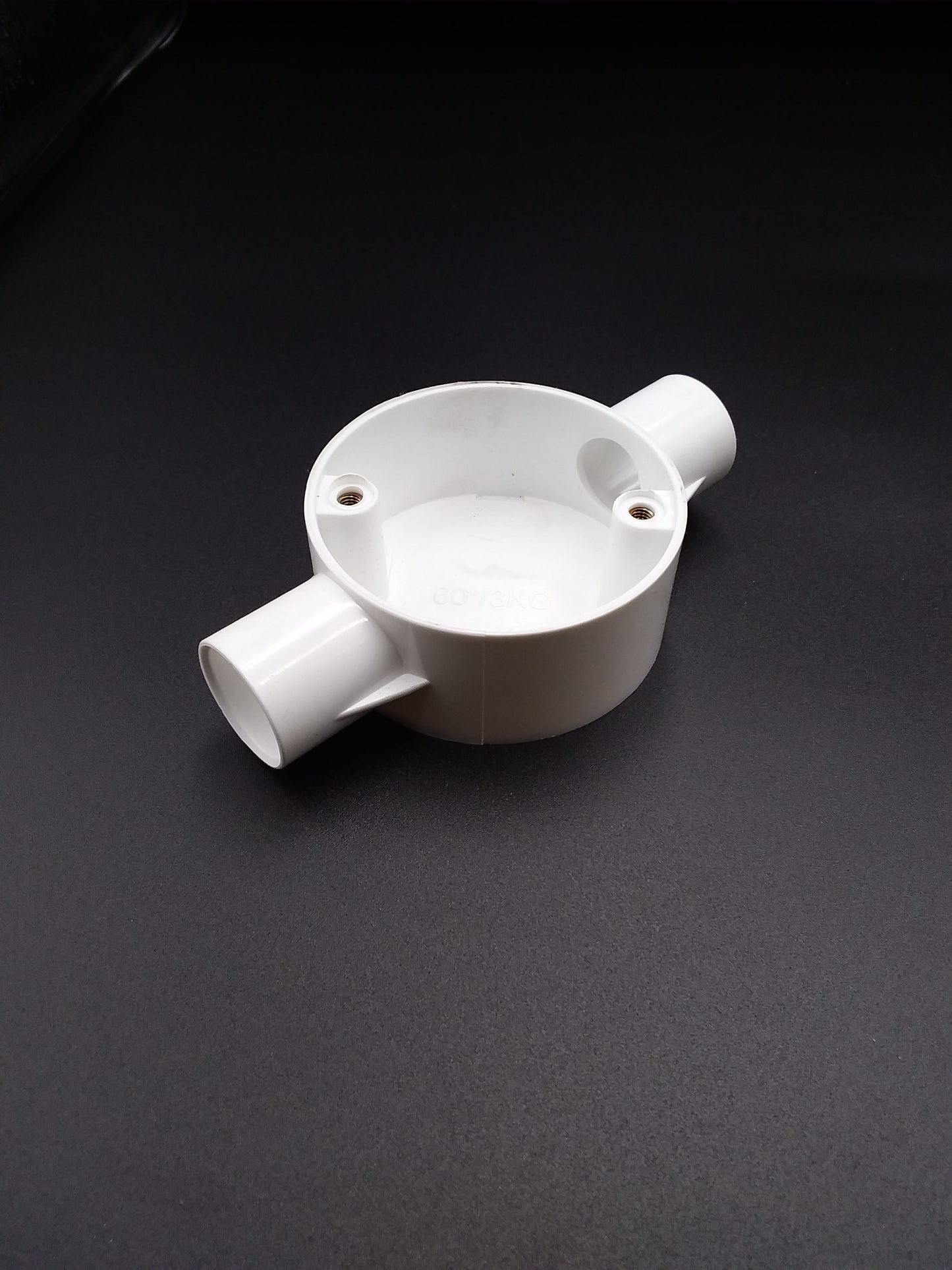 20mm Conduit 2way box white