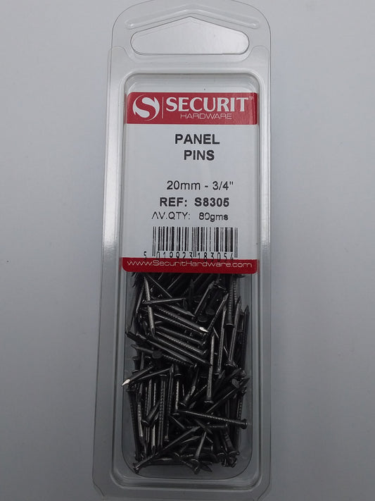 20mm panel pins 80g