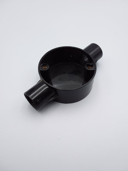25mm Through box black