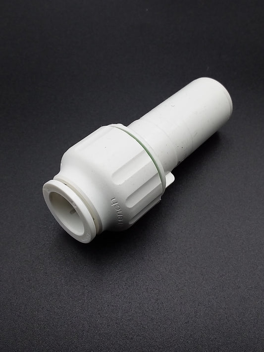 22 x 15mm P/f Stem reducer white