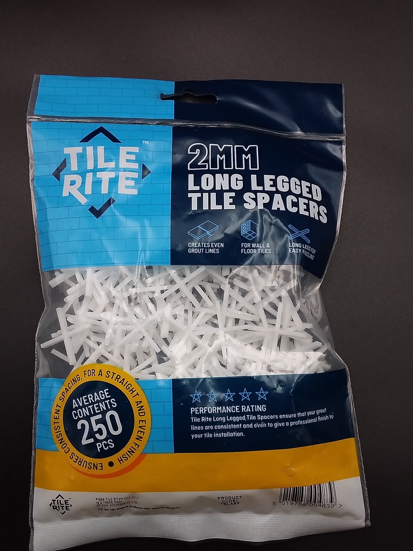 2mm Tile spacers (Qty 200)