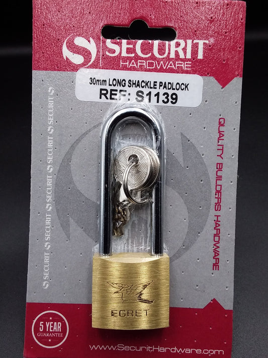 38mm Long shackle padlocl