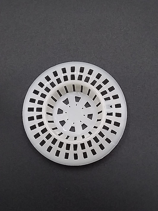 32mm Basin strainer white pk2