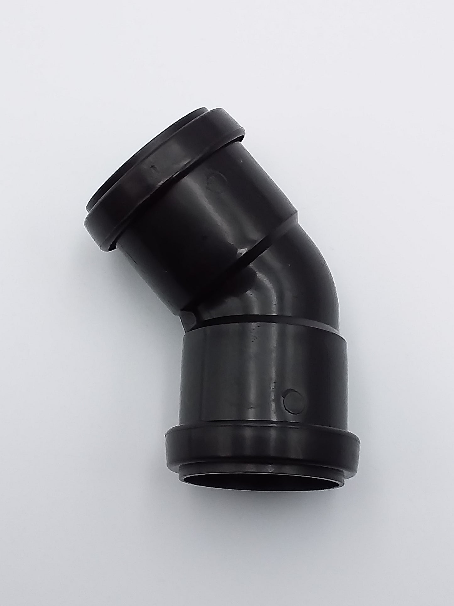 32mm p/f 45 bend black qty1