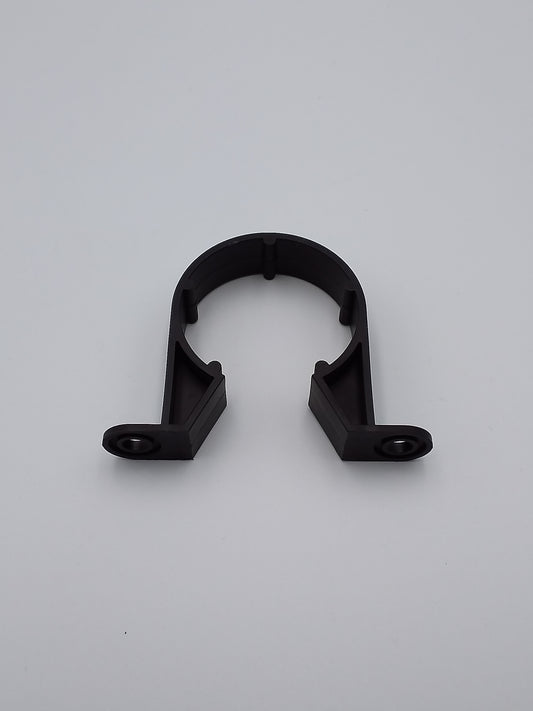 40mm pipe clip black qty1