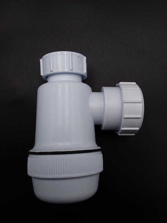 32mm Bottle trap white