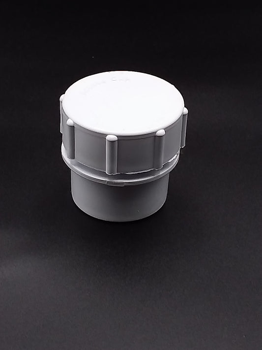 40mm s/w stop end white qty1