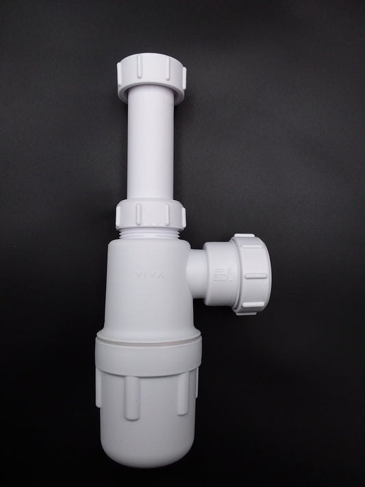 40mm Telescope bottle trap white