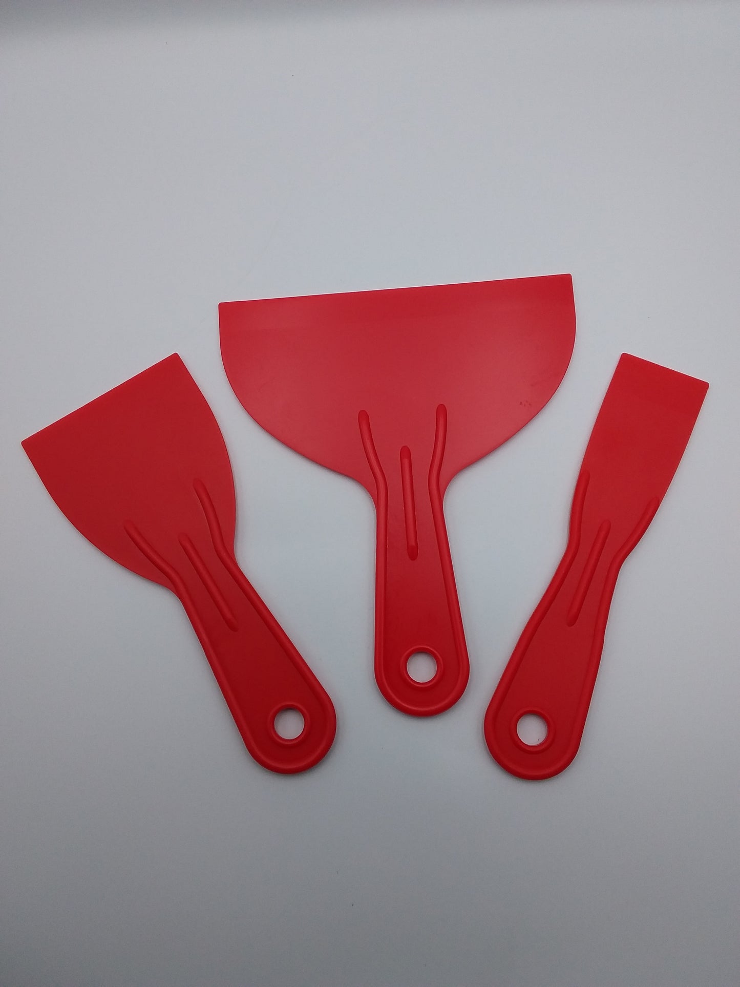 3Pc Plastic scraper 1.5",3",6" set