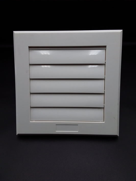 6" Garv vent white