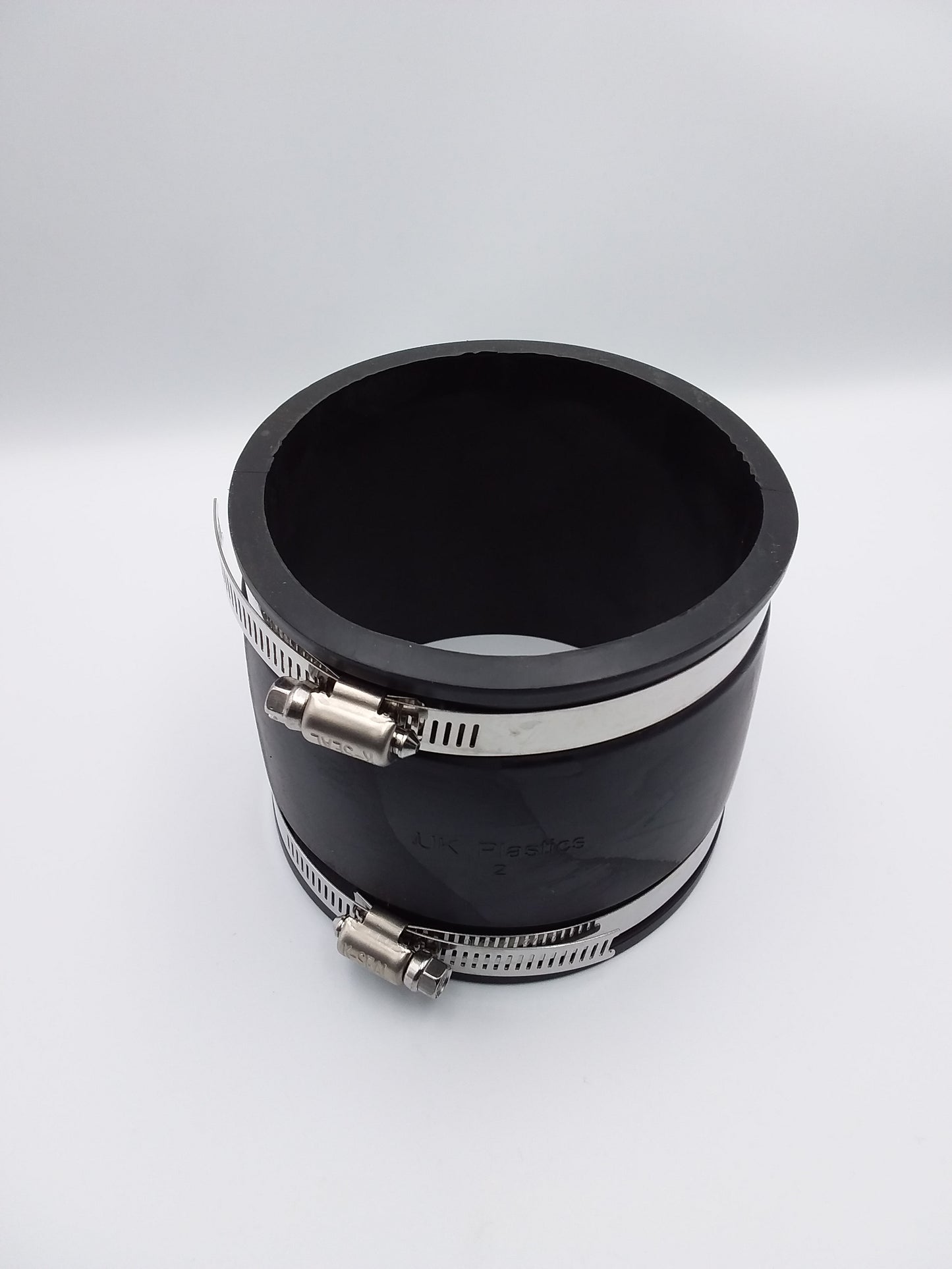 4" Flexi PVC adapter with clip