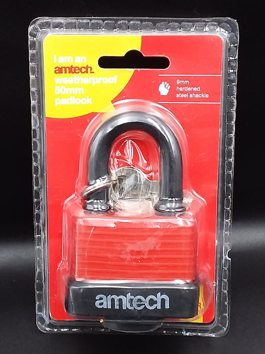 40mm Weatherproof  padlock with 4 keys
