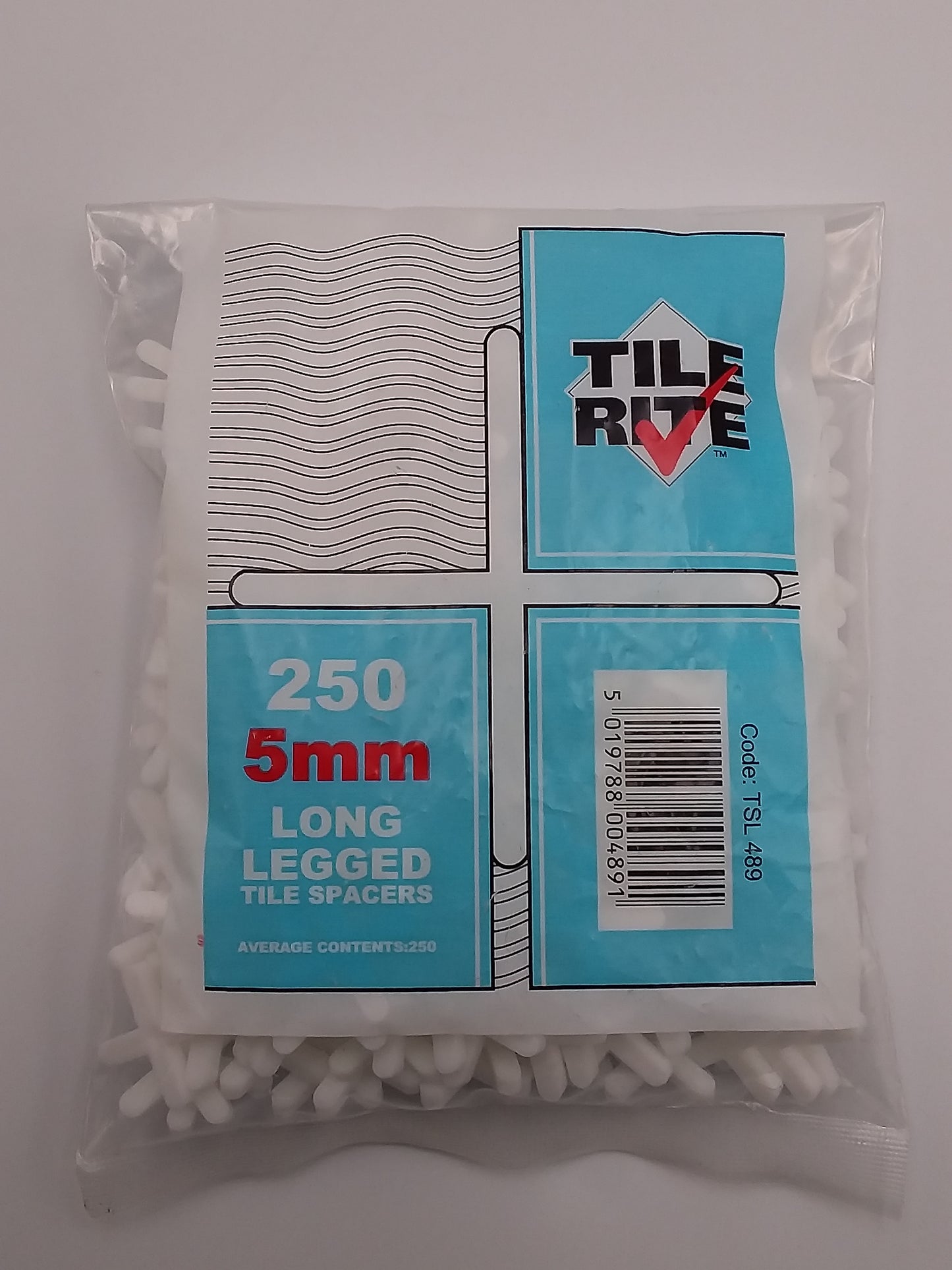 5mm Tile Spacers (Qty 250)