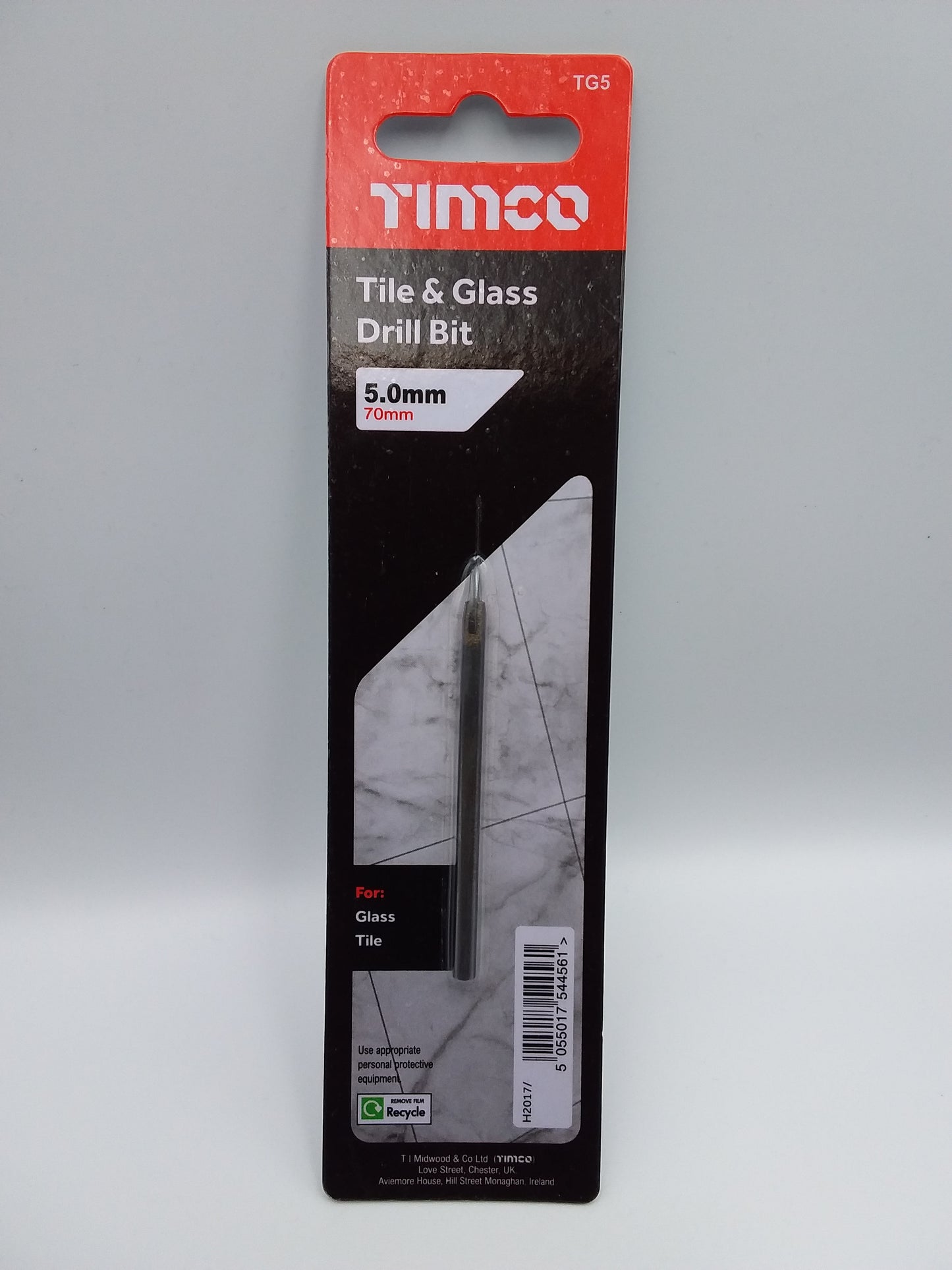 5mm Tile & glass drill bit