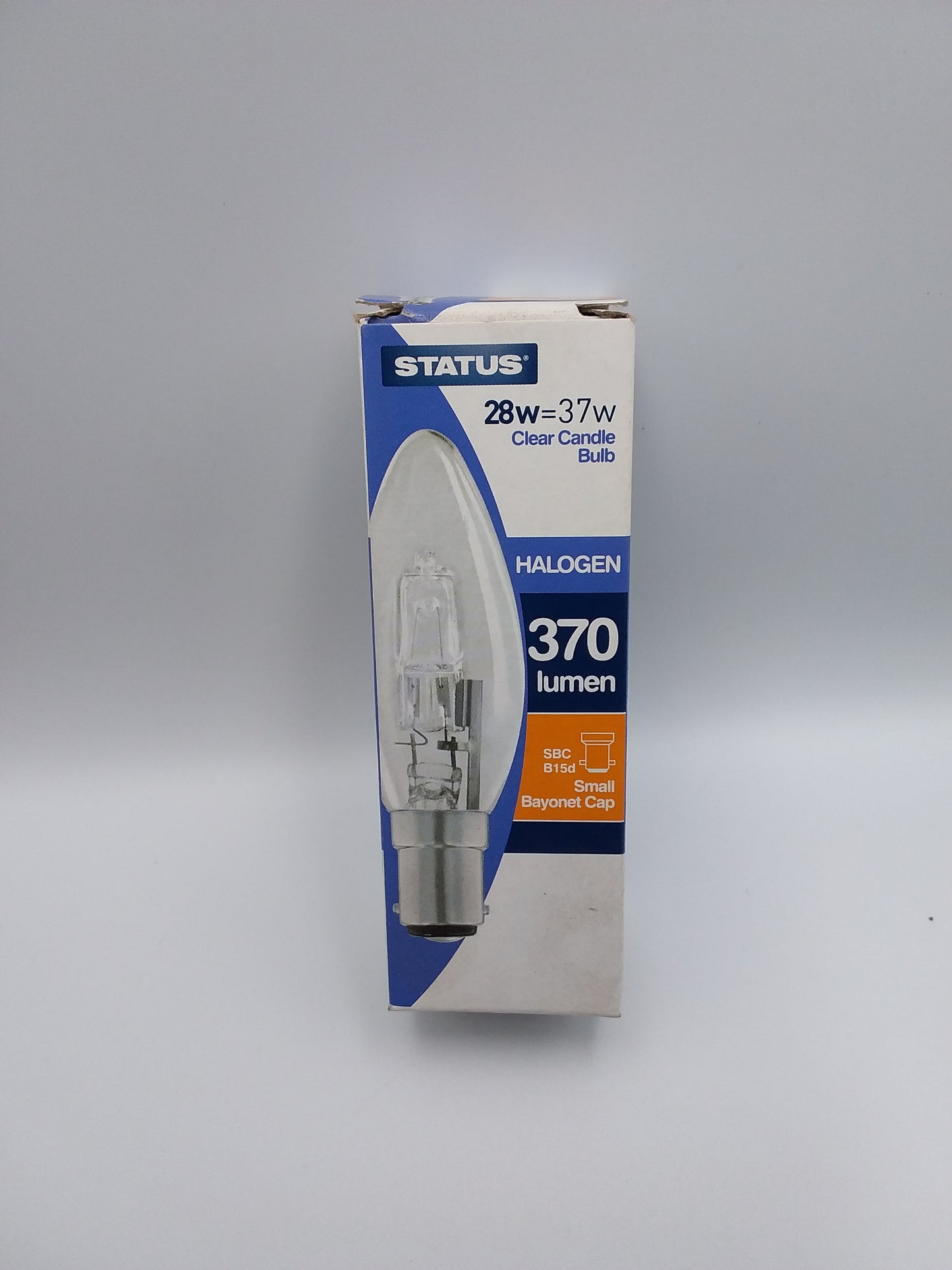 60W/B15 Candle bulb clear non returnable