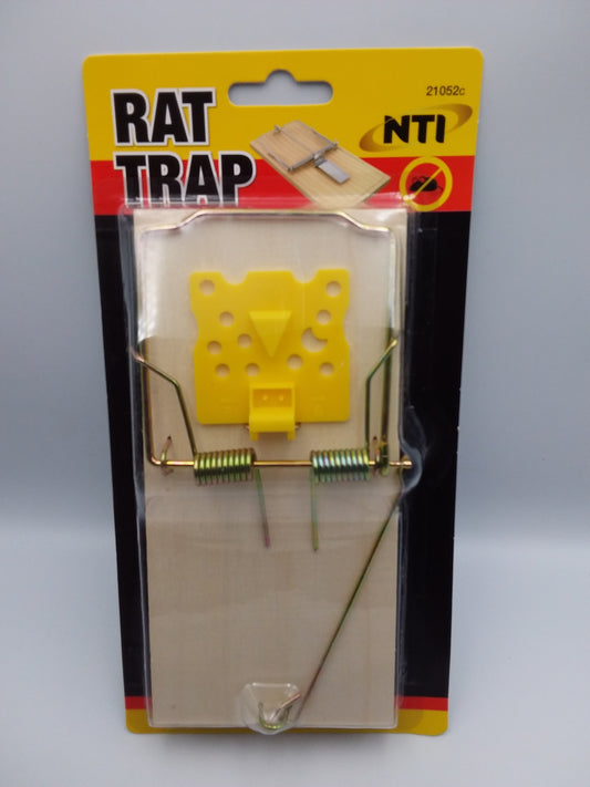 7" Wooden rat trap large qty1