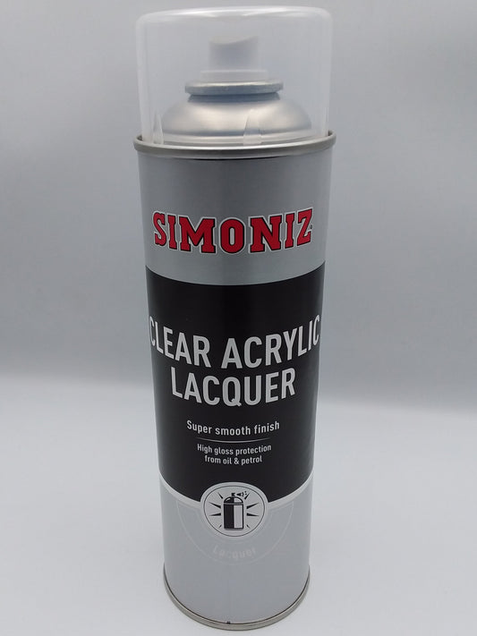 Clear lacquer spray 500ml