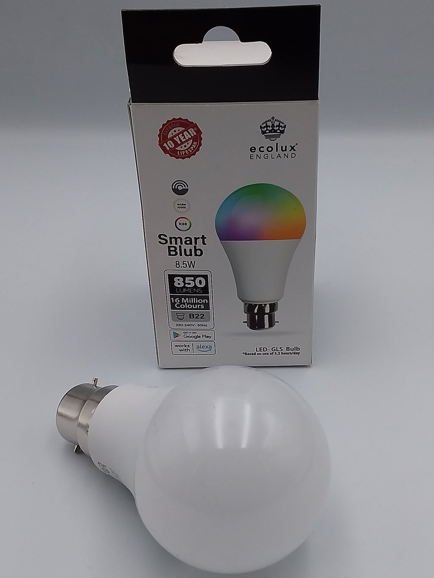 Colour changing bulb wifi connection