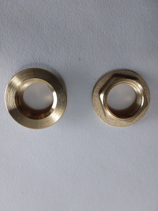3/4" Brass ta back nut