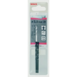 3.5mm Metal drill bit pk2