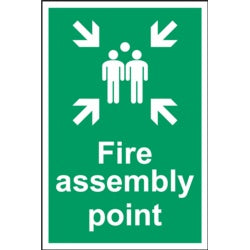 Assembly point sign