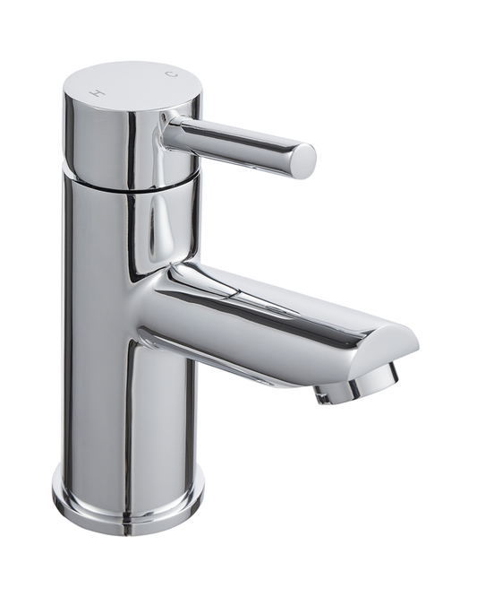 Aztec mono  basin mixer chrome with click waste