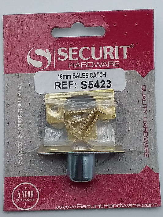 16mm bale catcher brass