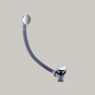 40mm Click bath waste chrome