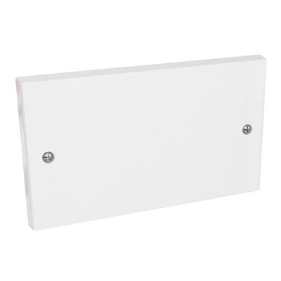 2G blank plate white