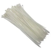 Cable ties white 12.7x550mm Pk10