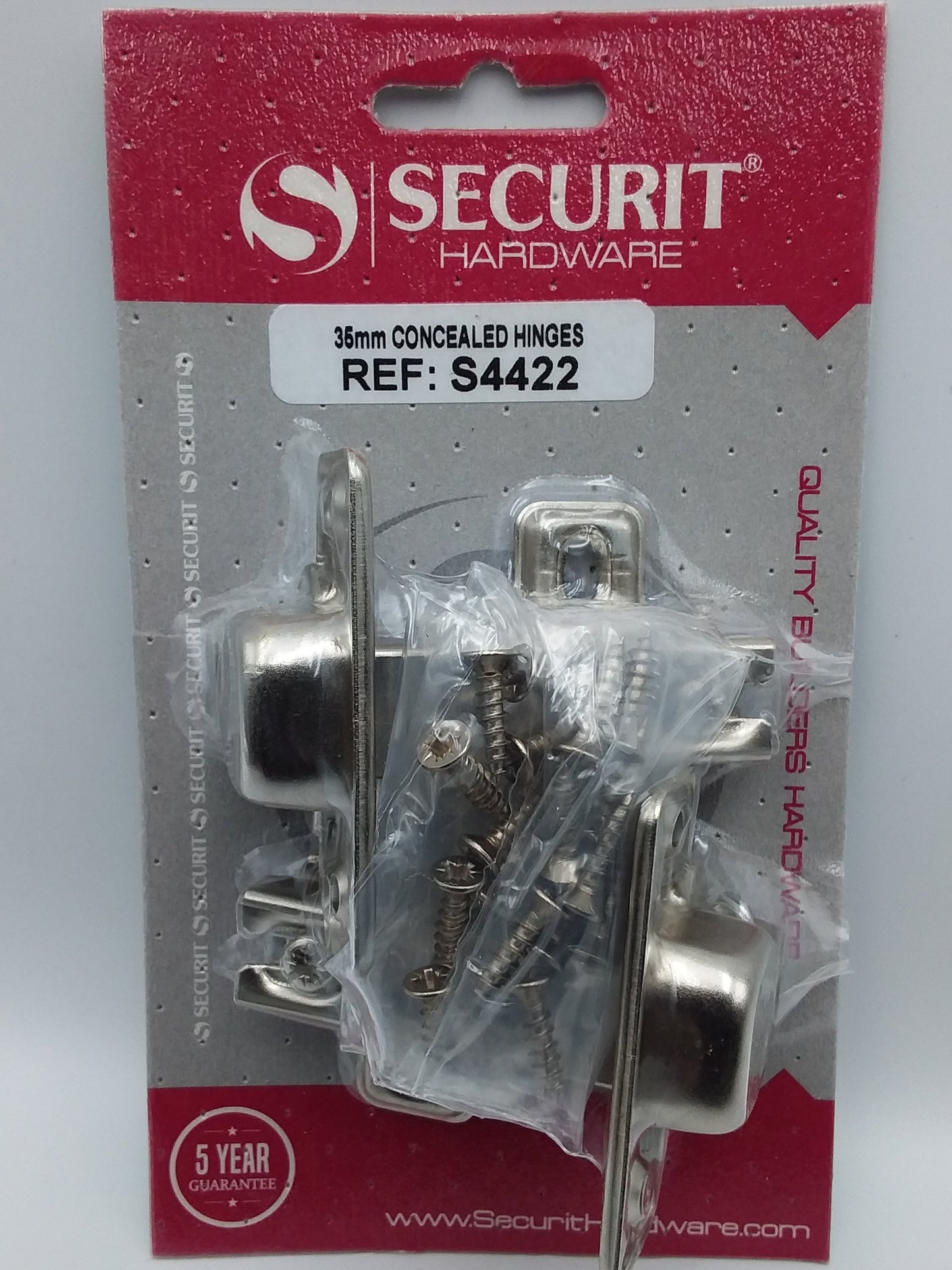 35mm Cabinet hinges pk2