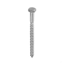 M6 x 75mm Coach screw qty20