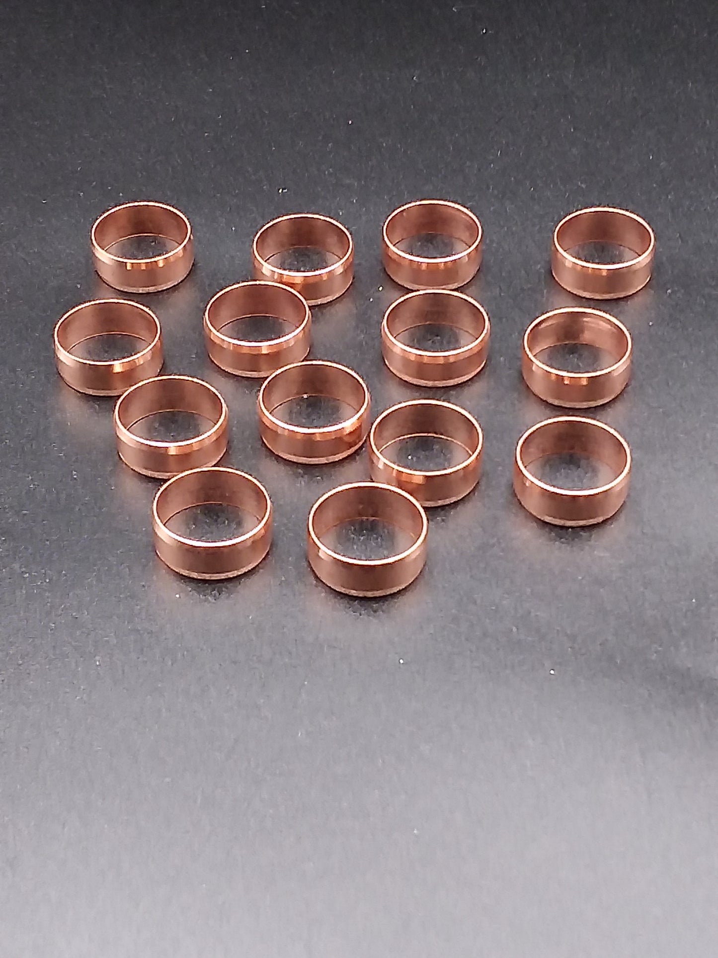 Copper olives.