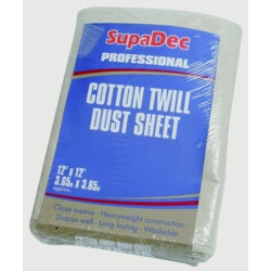 Dust sheet cotton 12 x 9ft